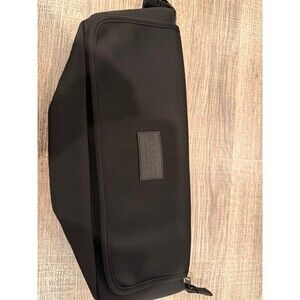 Barefoot Caribou 2-in-1 Hair Tools Travel Bag Heat Resistant Mat Black Neoprene